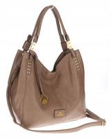 Torebka Damska listonoszka worek na ramię duża pojemna CJLTT1752 Beżowa