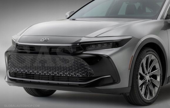 Toyota Crown - Chromowane Listwy Grill Atrapy Zderzaka Tuning zdjęcie 2