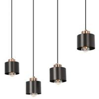 Lampa wisząca Olena 34-78131 Candellux metalowe klosze czarne