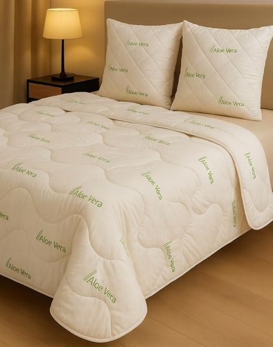 Kołdra Aloe Vera Jesienno-Zimowa Ciepła Puszysta 220x200 Polska Jakość na Arena.pl