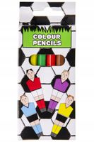 Drewniane kredki mini piłka 6 sztuk