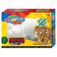 zestaw kreatywny dino triceratops colorino kids