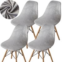 ZESTAW POKROWIEC NA KRZESŁO SKANDYNAWSKIE WELUR