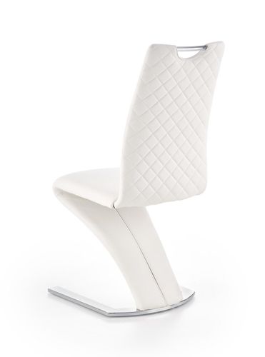 Krzesło Georgia białe PU na Arena.pl