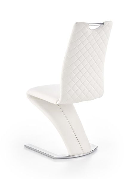 Krzesło Georgia białe PU zdjęcie 2