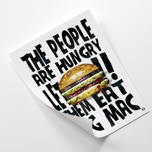 Plakat, Hamburger 50x70 na Arena.pl