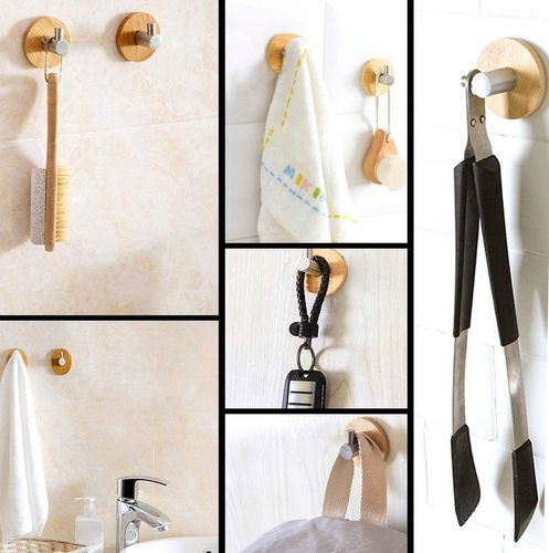 Haczyki Do Łazienki Łazienkowe X 4 Samoprzylepne na Arena.pl