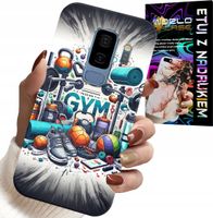 ETUI DO SAMSUNG GALAXY S9 PLUS - SIŁOWNIA GYM FITNESS SPORT CASE + FOLIA