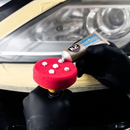 K2 ZESTAW LAMP DOCTOR PASTA DO LAMP + PAD GĄBKA POLEROWANIE REGENERACJA APLI na Arena.pl