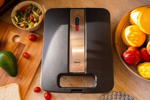 OPIEKACZ DO KANAPEK TOSTÓW SANDWICH TOSTER 1400W DUŻY XXL 4 KANAPKI na Arena.pl