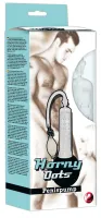 you2toys horny - przezroczysta pompa prożniowa z kulkową pompką 19,5 cm