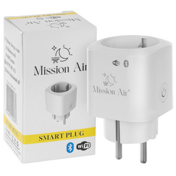 Gniazdko WIFI Inteligentne SMART PLUG 16A Mission Air Smart Home zdjęcie 9