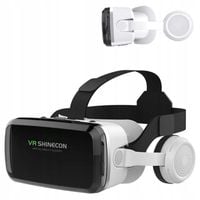 Okulary gogle VR 3D 360 Shinecon G06EB z słuchawkami do telefonu