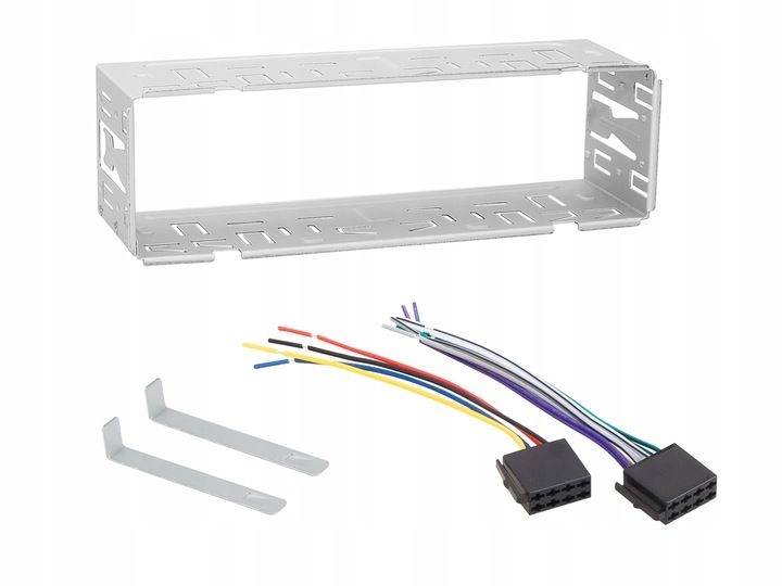 RADIO SAMOCHODOWE 1-DIN BLUETOOTH 2x USB AUX SD MP3 PILOT BATERIA zdjęcie 4