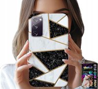 ETUI DO SAMSUNG GALAXY S20 LITE - ELEGANCKIE MODNE WZORY CASE + SZKŁO
