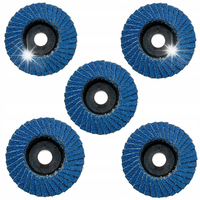 ZESTAW 5 SZT. CYRKON / TARCZA LISTKOWA 50x10mm GRAD. 40 DO MINISZLIFIERKI