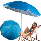 DUŻY PARASOL PLAŻOWY OGRODOWY UV ŁAMANY 210cm
