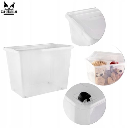 DUŻY POJEMNIK Z KÓŁKAMI 80L PLASTIKOWY ORGANIZER SZUFLADY SZAFY NA na Arena.pl