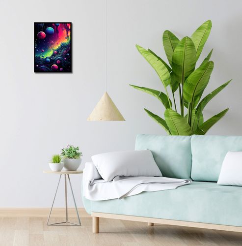 Plakat 30x40cm Kalejdoskop Galaktyk na Arena.pl