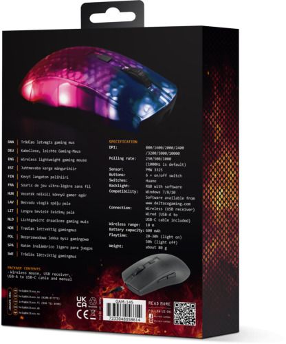 Myszka Deltaco GAM-145 2.4G na Arena.pl