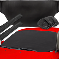 MATA ANTYSZRONOWA PRZECIWSZRONOWA OSŁONA NA ZIMĘ SZYBĘ DO SAMOCHODU ZESTAW