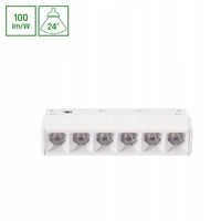 SYSTEM SHIFT BASIC GRID XS Oprawa liniowa 11cm 6W 4000K neutralna BIAŁY