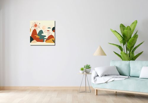 Obraz 50x50cm Kosmos Barw na Arena.pl