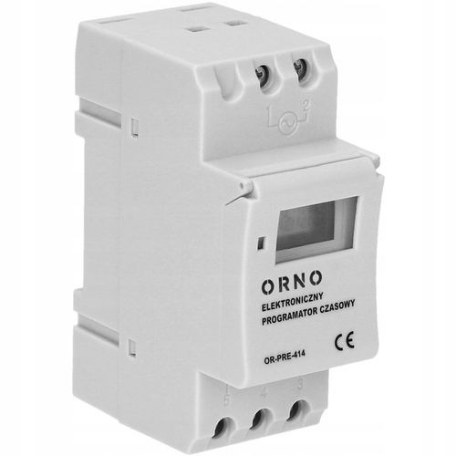 PROGRAMATOR CZASOWY NA SZYNĘ DIN CYFROWY TYGODNIOWY TIMER na Arena.pl
