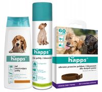 ZESTAW NA PCHŁY DLA DUŻYCH PSÓW OBROŻA ŻEL + SPRAY