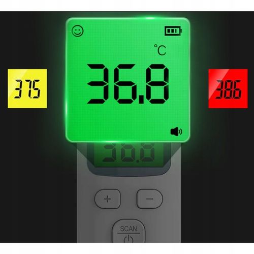 TERMOMETR BEZDOTYKOWY NA PODCZERWIEŃ ELEKTRONICZNY DOKŁADNY 1s na Arena.pl
