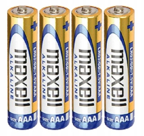 4x baterie aa 1,5v alkaline maxell lr6 na Arena.pl