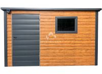 Domek Ogrodowy Schowek 3x2,5m Drzwi Okno Drewnopodobny Dach NB275