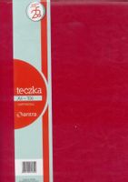 TECZKA A4 706 CZERWONA SKŁADANA ANTRA