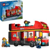 LEGO City Czerwony, piętrowy autokar, Prezent Świąteczny dla dzieci,