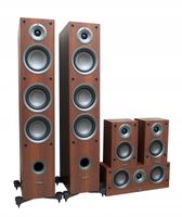 2X TAGA HARMONY TAV-507F+C+S ZESTAW KOLUMN DO KINA DOMOWEGO 5.0 ORZECH