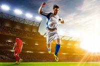 FOTOTAPETA piłka nożna piłkarze gol bramka tapeta