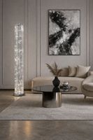 Nowoczesna lampa Podłogowa ledowa Crystal Paris 144