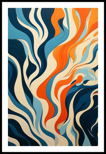 Plakat 53x81cm Oceaniczne Fale na Arena.pl