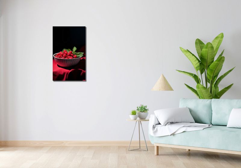 Obraz 40x70cm Malinowa Misa zdjęcie 2