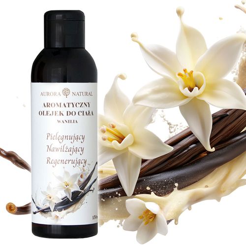 olejek 150 ml, waniliowy zapach. miękkie i nawilżone ciało. na Arena.pl
