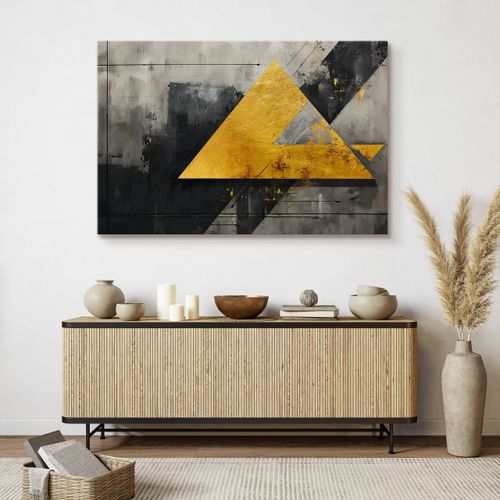 Obraz Na Płótnie Do Sypialni Abstrakcja Kształty Geometryczne 40cm x 30cm na Arena.pl