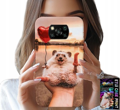 ETUI DO XIAOMI POCO X3 - Z NADRUKIEM SŁODKI JEŻYK PIGMEJSKI, CASE na Arena.pl