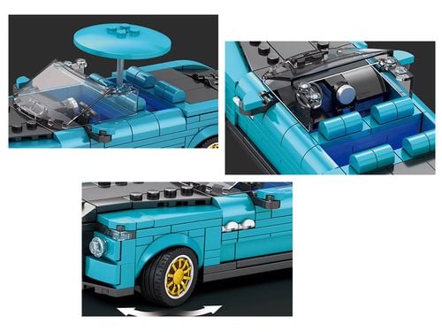 ZESTAW KLOCKI TECHNICZNE SAMOCHÓD na Arena.pl