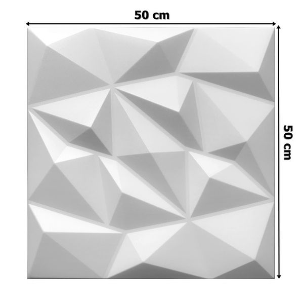 Białe Piankowe Kasetony Sufitowe panele ścienne 3D Brylant zdjęcie 7