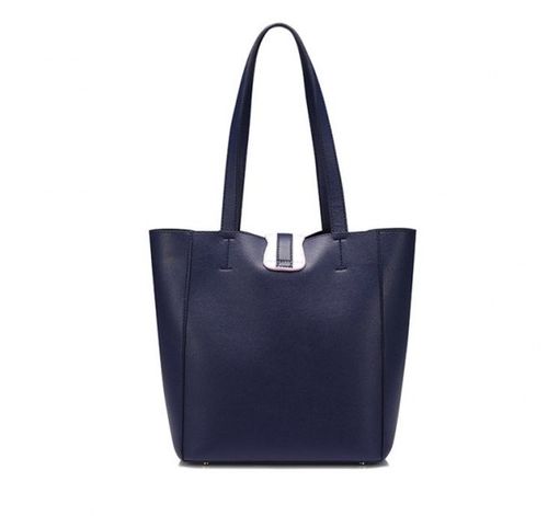 NUCELLE Stylowy granatowy shopper na Arena.pl