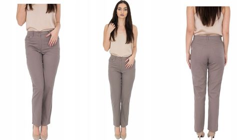 SPODNIE BAWEŁNA KLASYCZNE (38-54) KOLORY r.46 na Arena.pl