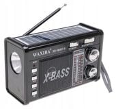 Radio PRZENOŚNE Kuchenne SOLARNE Głośnik Latarka Bluetooth Solar 1263