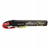 Gens Ace Akumulator Bateria Pakiet LiPo 1500mah 2S1P 7.4v 25c Mini Tamiya