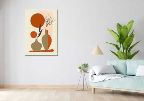 Obraz 70x100cm Wazy w Czerwieni na Arena.pl