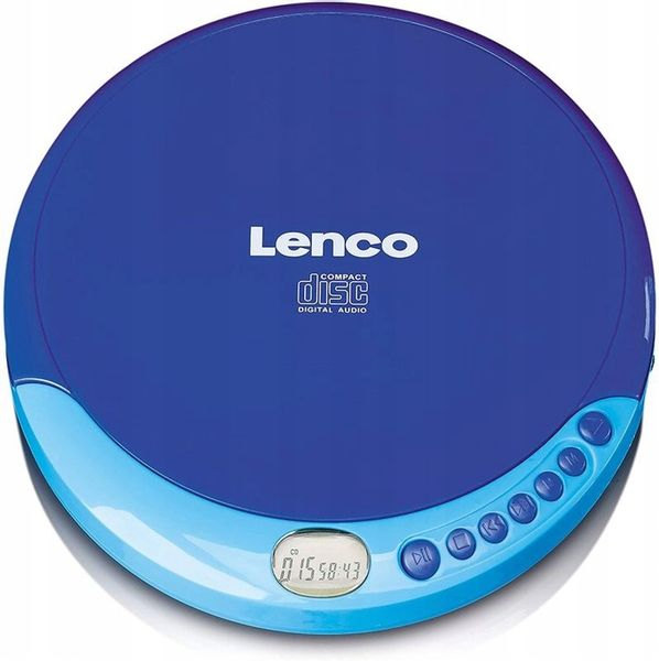 Discman Hi-Fi Lenco CD-011BU CD ESP SŁUCHAWKI zdjęcie 1